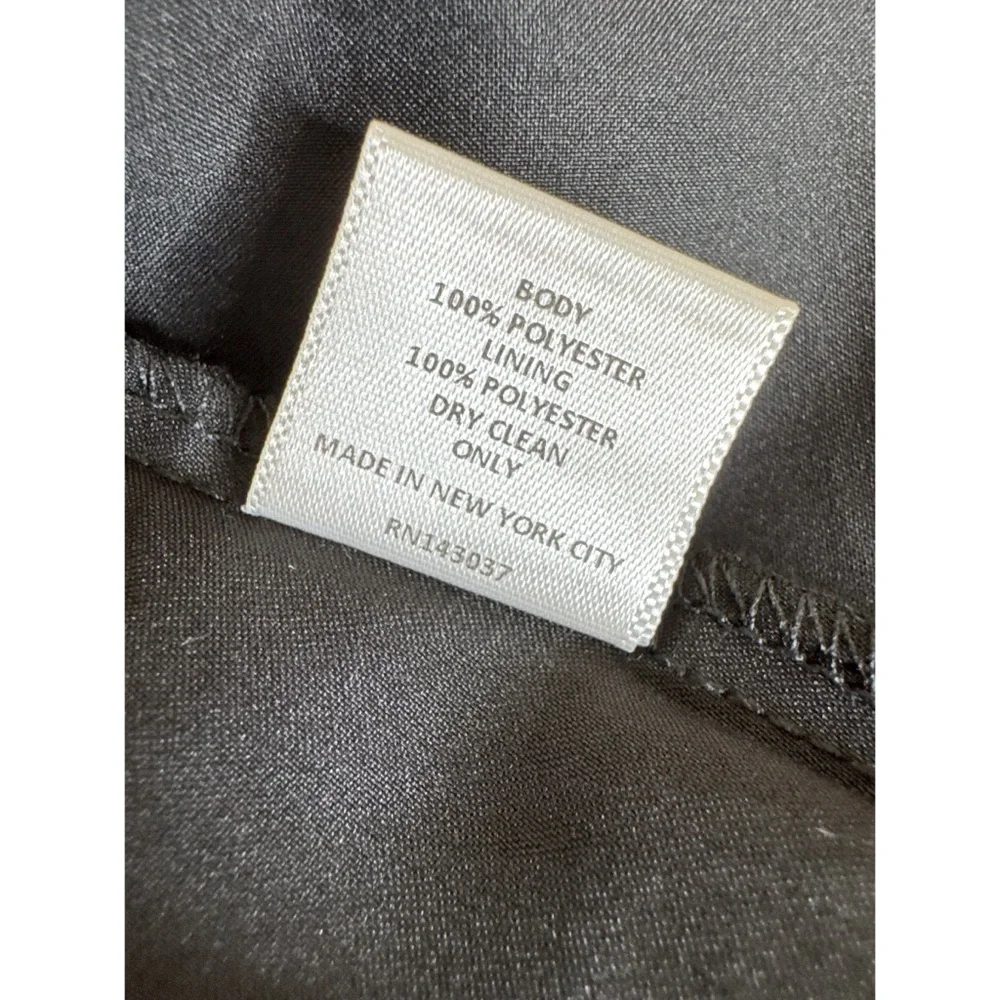 Hunter Bell Layered Orange & Black Halter Dress Asymmetrical Hem Size XS - Picture 5 of 5